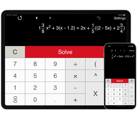 Quadratic equation calculator