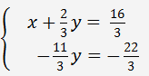 solve system of equations using Gaussian Elimination